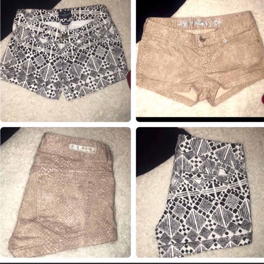 Bundle of 2 Pair of Shorts Express & AEO 0